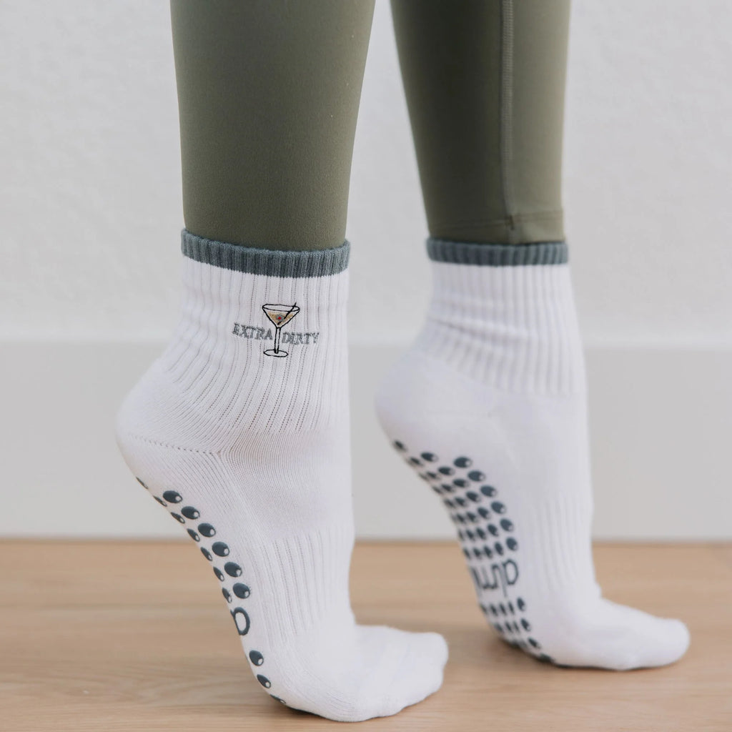 Dirty Martini Grippy Pilates Socks