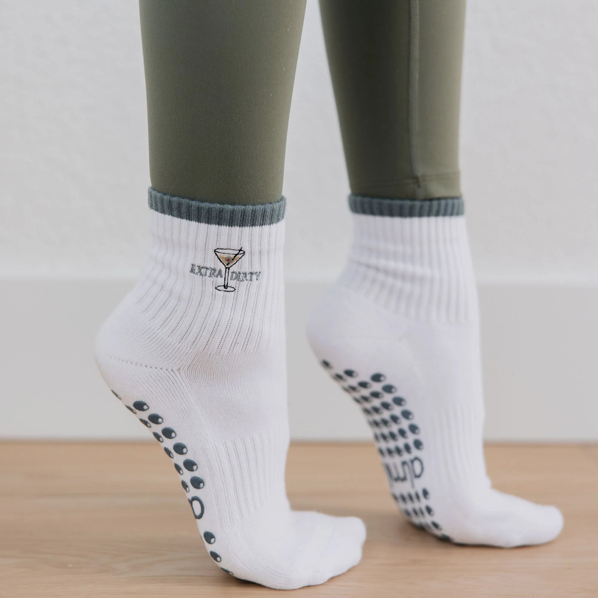 Dirty Martini Grippy Pilates Socks