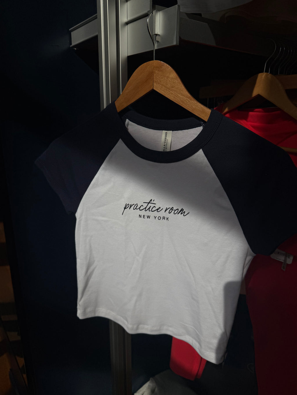 Practice Room Baseball Baby Tee