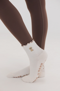 Golden Pup Grippy Pilates Sock