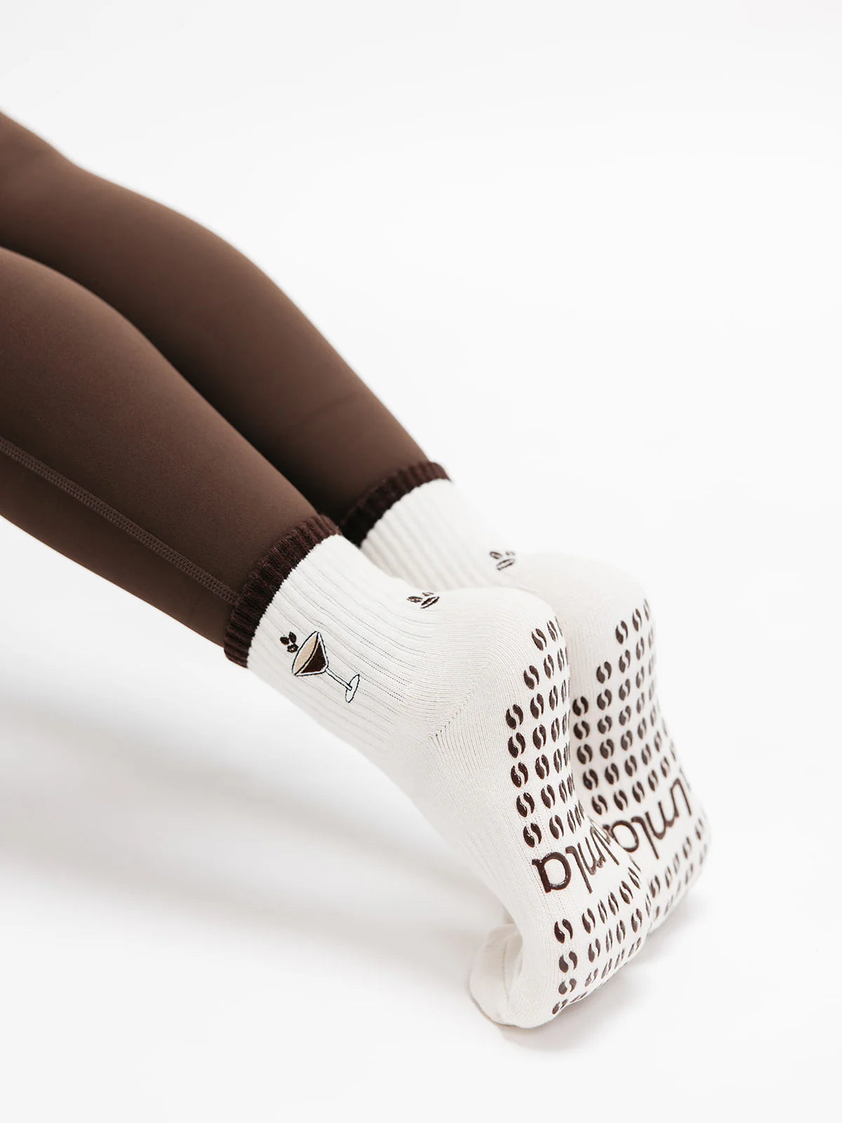 Espresso Martini Grippy Pilates Socks